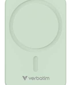 Verbatim Charge 'n' Go Essentials Magnetische draadloze powerbank 20000 mAh Groen