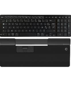 Contour Design SliderMouse Pro Regular + Balance Keyboard BK toetsenbord Inclusief muis Kantoor USB + RF Wireless + Bluetooth AZERTY Frans Zwart