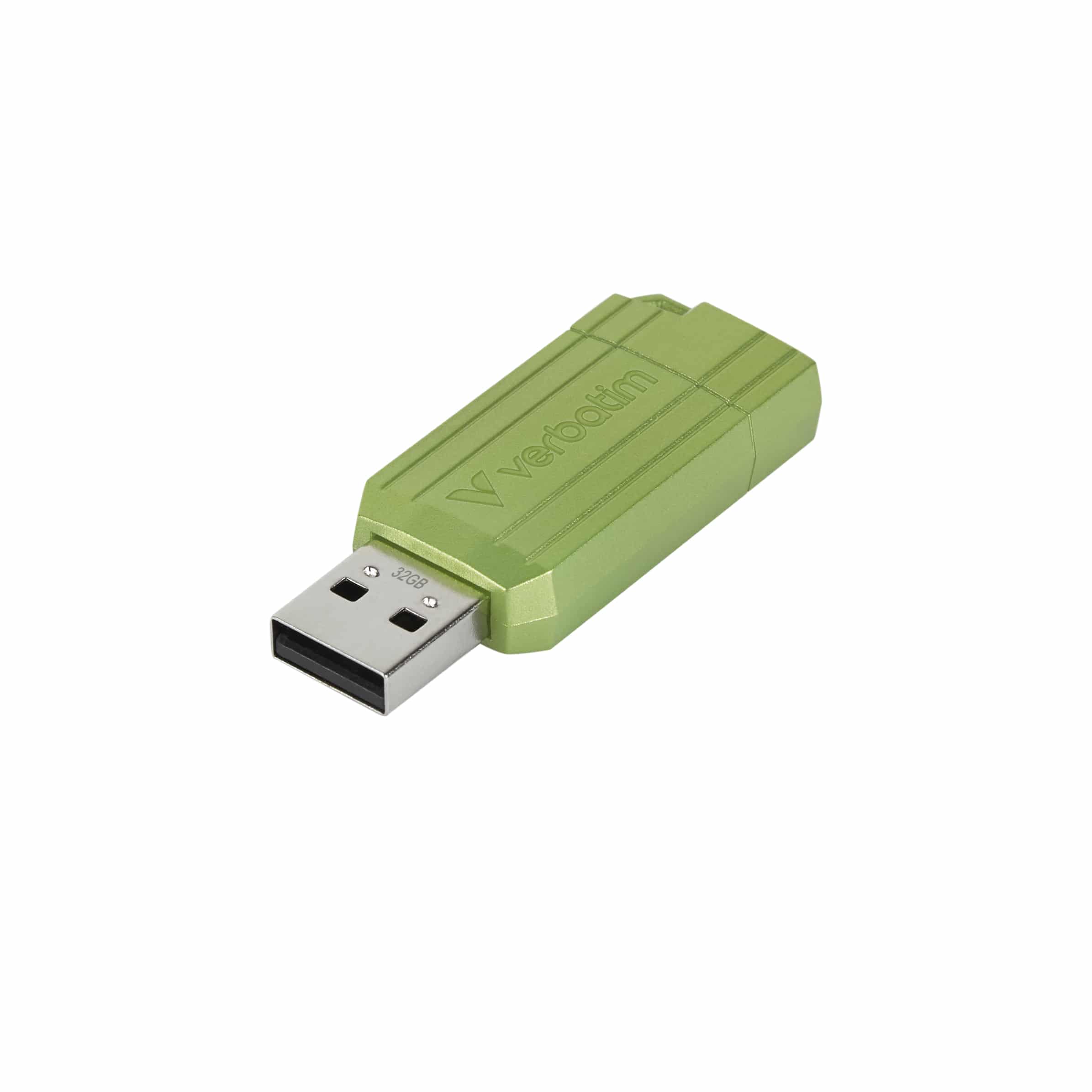 Verbatim PinStripe 3.0 - USB-Stick 3.0 32 GB - Eucalyptus Green
