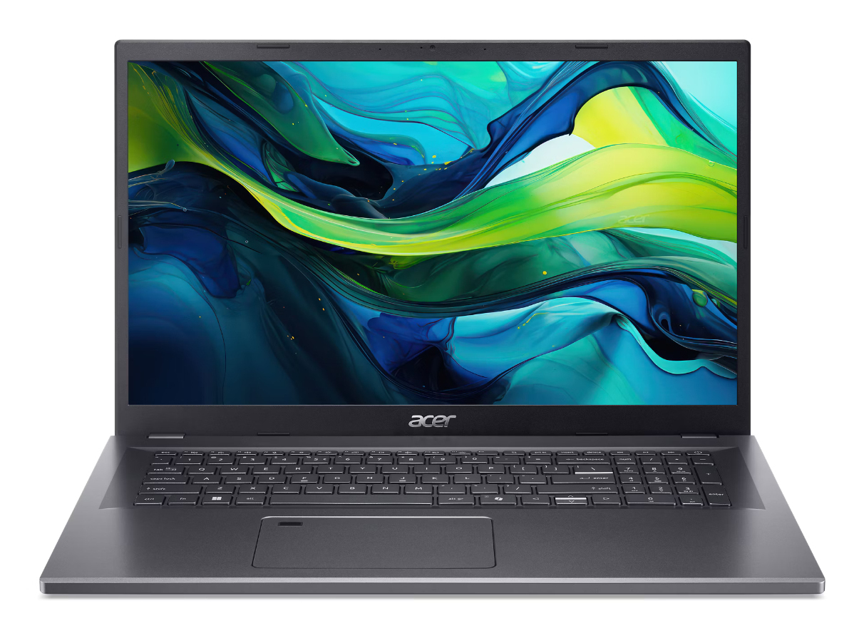 Acer Aspire 17 Pro A17-51M-77XW Intel® Core™ i7 i7-13620H Laptop 43,9 cm (17.3") Full HD 16 GB LPDDR5-SDRAM 512 GB SSD Wi-Fi 6E (802.11ax) Windows 11 Pro Grijs - Afbeelding 2