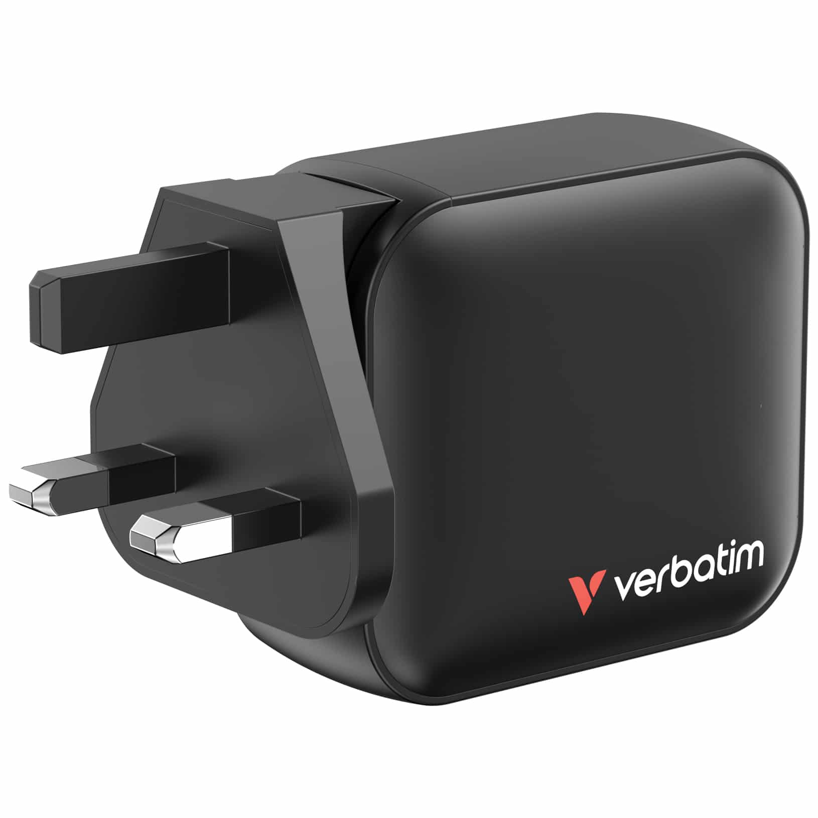 Verbatim GaN Charger 100W Universeel Zwart AC Snel opladen Binnen - Afbeelding 6