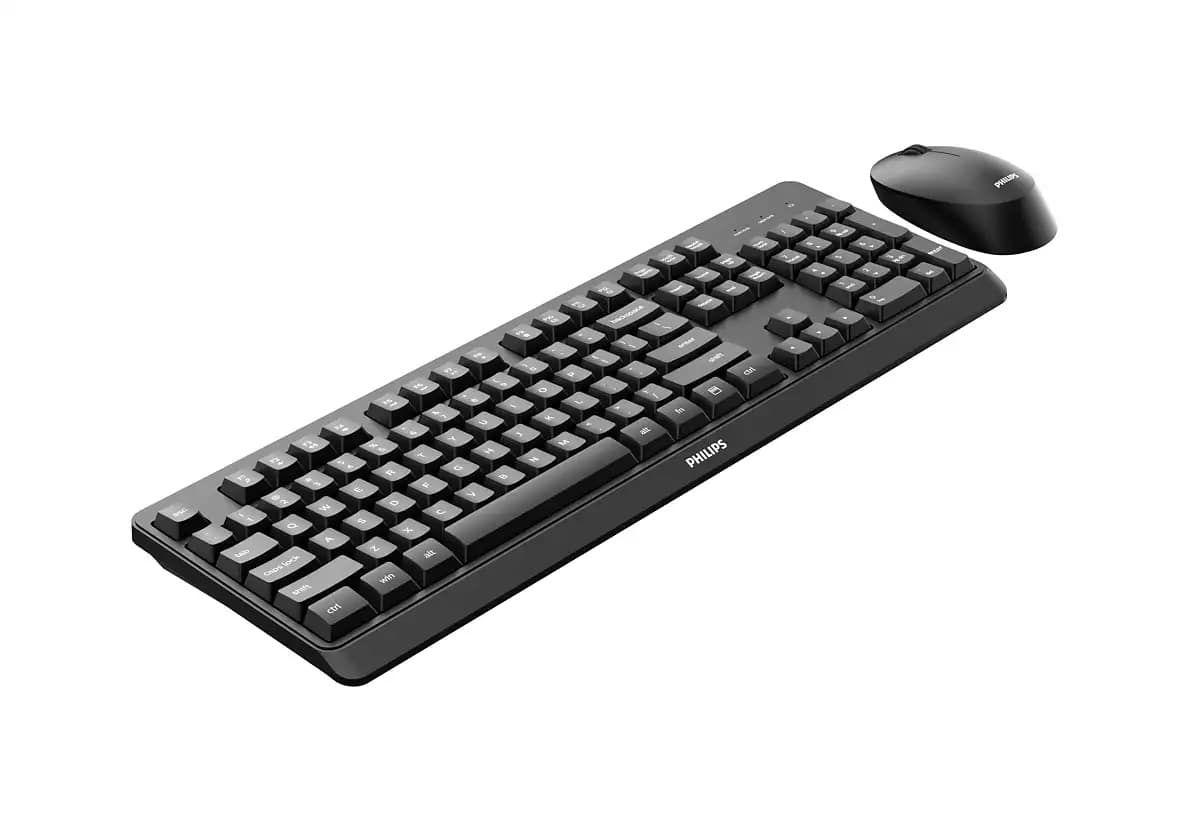 Philips 3000 series SPT6307BL/00 toetsenbord Inclusief muis Kantoor RF Draadloos Zwart - Afbeelding 3