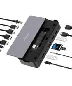 Verbatim USB-C Pro docking station CDS-15SSD: 15 poorten met SSD - Afbeelding 5