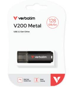 Verbatim V200 Metal USB Drive 128 GB