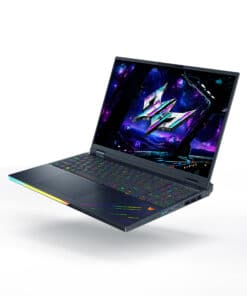 Acer Predator Helios 16 AI PH16-73-96D3 Intel Core Ultra 9 275HX Laptop 40,6 cm (16") WQXGA 64 GB DDR5-SDRAM 3 TB SSD NVIDIA GeForce RTX 5090 Wi-Fi 7 (802.11be) Windows 11 Home Zwart