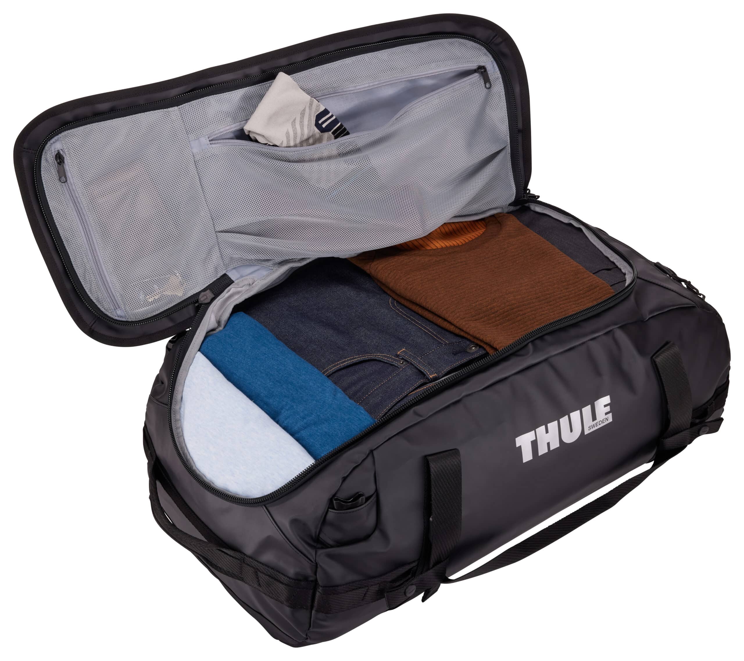 Thule Chasm TDSD303 Black duffeltas 70 l Polyester Zwart - Afbeelding 5