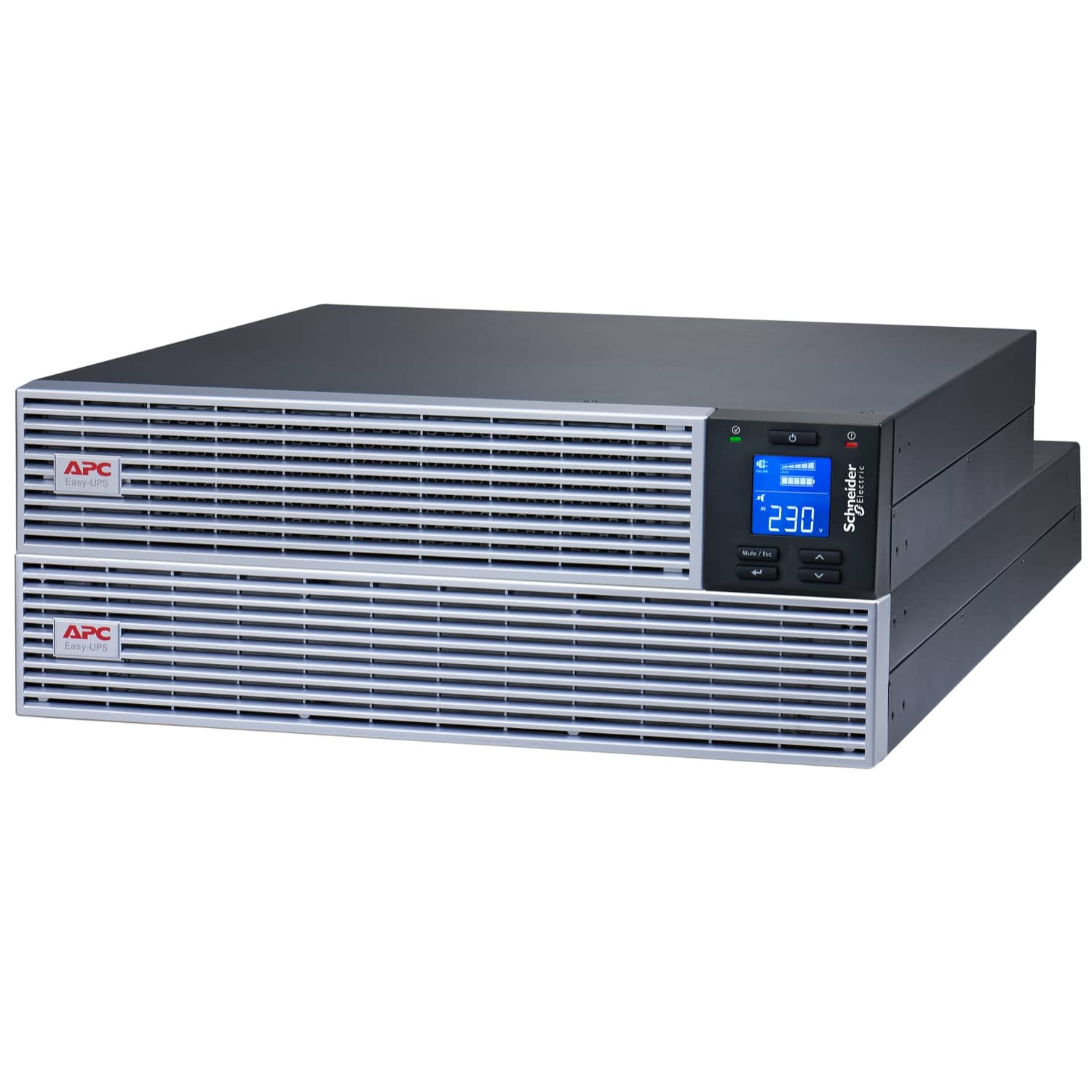 APC Easy-UPS On-Line SRVL2KRILRK Noodstroomvoeding - Li-ion, 6x C13, Rack/tower convertible, extendable runtime, 2000VA Stekkerdoos