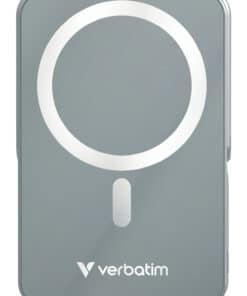 Verbatim Charge 'n' Go Magnetische Draadloze Power Bank 10000mAh met standaard - Grijs - Afbeelding 2