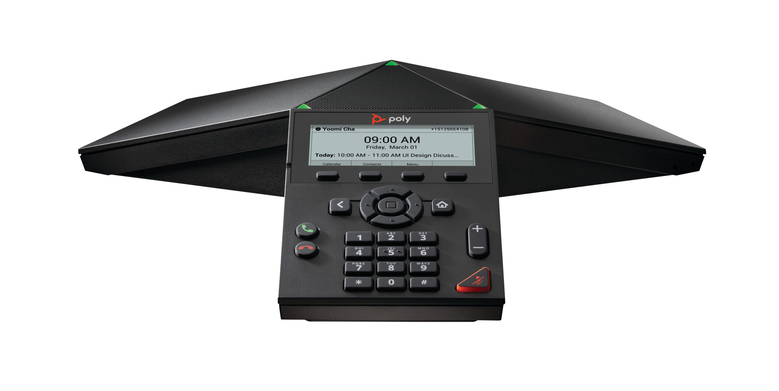 HP Poly Trio 8300 IP-conferentietelefoon met PoE-ondersteuning en zonder radio GSA/TAA