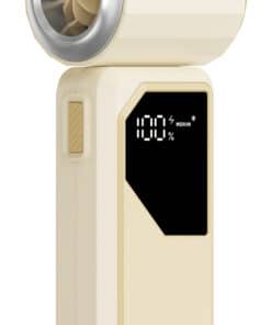 Verbatim Cool 'n' Go AirJet Handventilator - Wit/Zilver