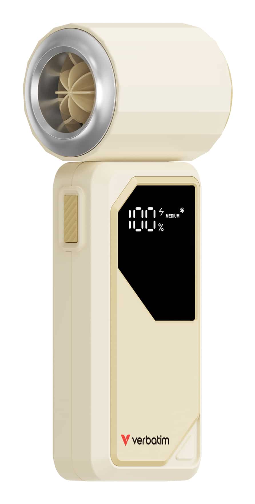 Verbatim Cool 'n' Go AirJet Handventilator - Wit/Zilver