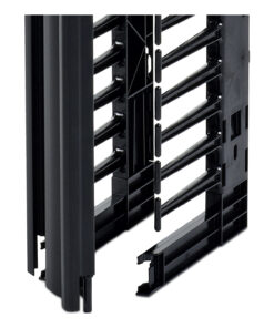 APC Valueline, verticale kabelmanager voor 2 & 4-stijls racks, 84"H X 6"B, enkelzijdig met deur - Afbeelding 6