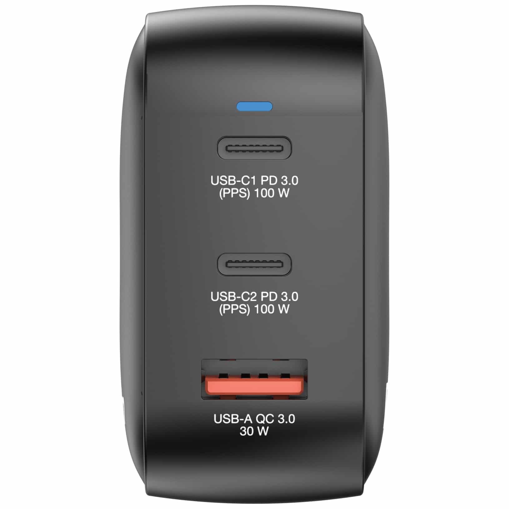 Verbatim GaN Charger 100W Universeel Zwart AC Snel opladen Binnen - Afbeelding 8