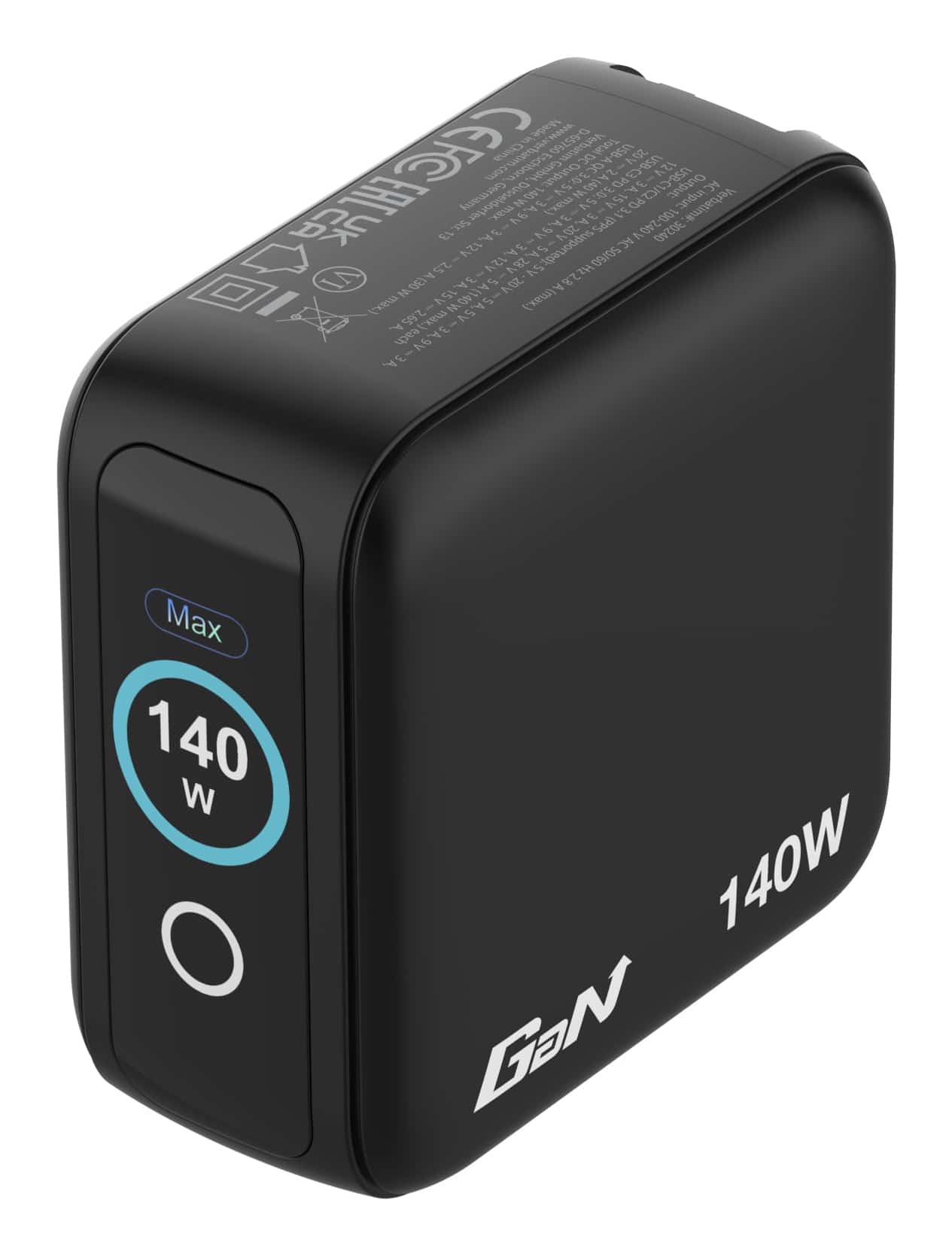Verbatim Mini GaN Oplader 140W met display