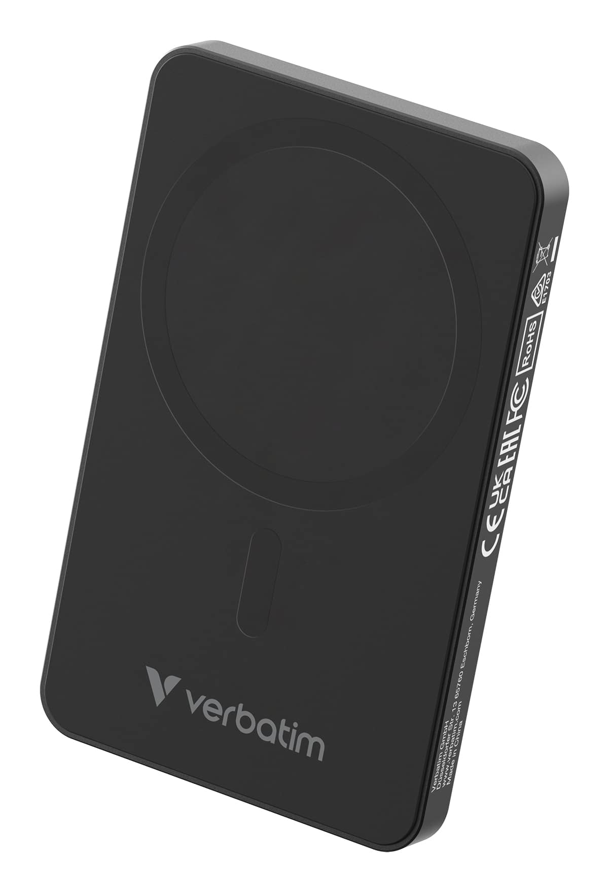 Verbatim Charge 'n' Go Essentials Magnetische draadloze powerbank 5000 mAh zwart - Afbeelding 2