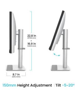 BenQ MA270S computer monitor 68,6 cm (27") 5120 x 2880 Pixels 5K Ultra HD LED Wit - Afbeelding 5