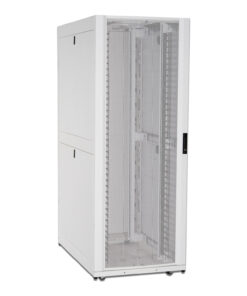 APC NetShelter SX 42U 750mm brede x 1200mm diepe netwerkbehuizing met zijden, wit - Afbeelding 5