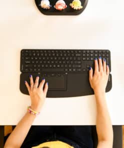Contour Design Balance toetsenbord Kantoor RF-draadloos + Bluetooth QWERTY Brits Engels Zwart - Afbeelding 5