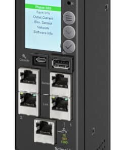 APC NetShelter Rack PDU Advanced Gen 2, Gemeten, 3-fase, 11 kW 400 V 16 A of 11,5 kW 415 V 20 A, 520P6, 42 stopcontacten - Afbeelding 2
