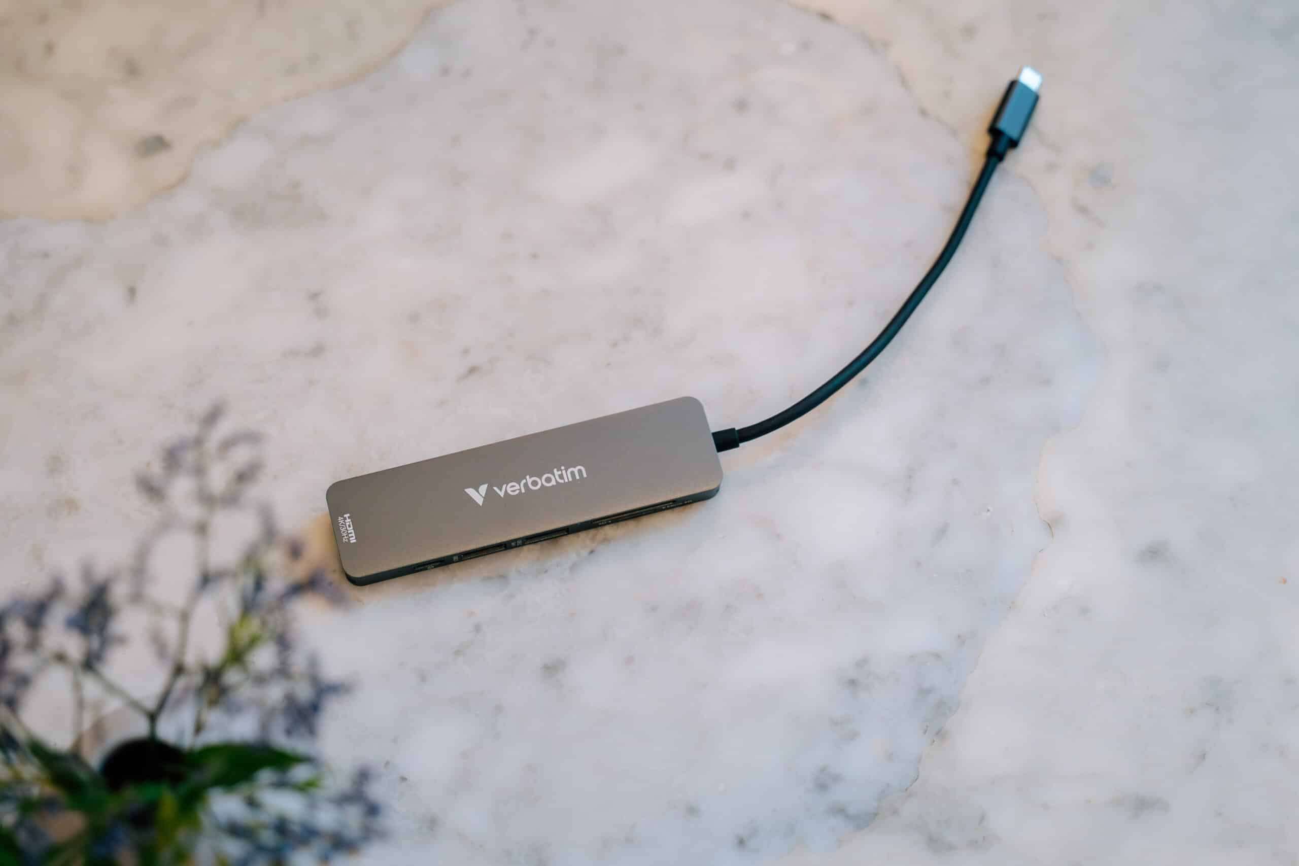 Verbatim USB-C essentiële multipoort hub 6 poorten: HDMI, USB-C PD, USB-A 3.2 Gen 1, USB-A, SD & microSD - Afbeelding 6