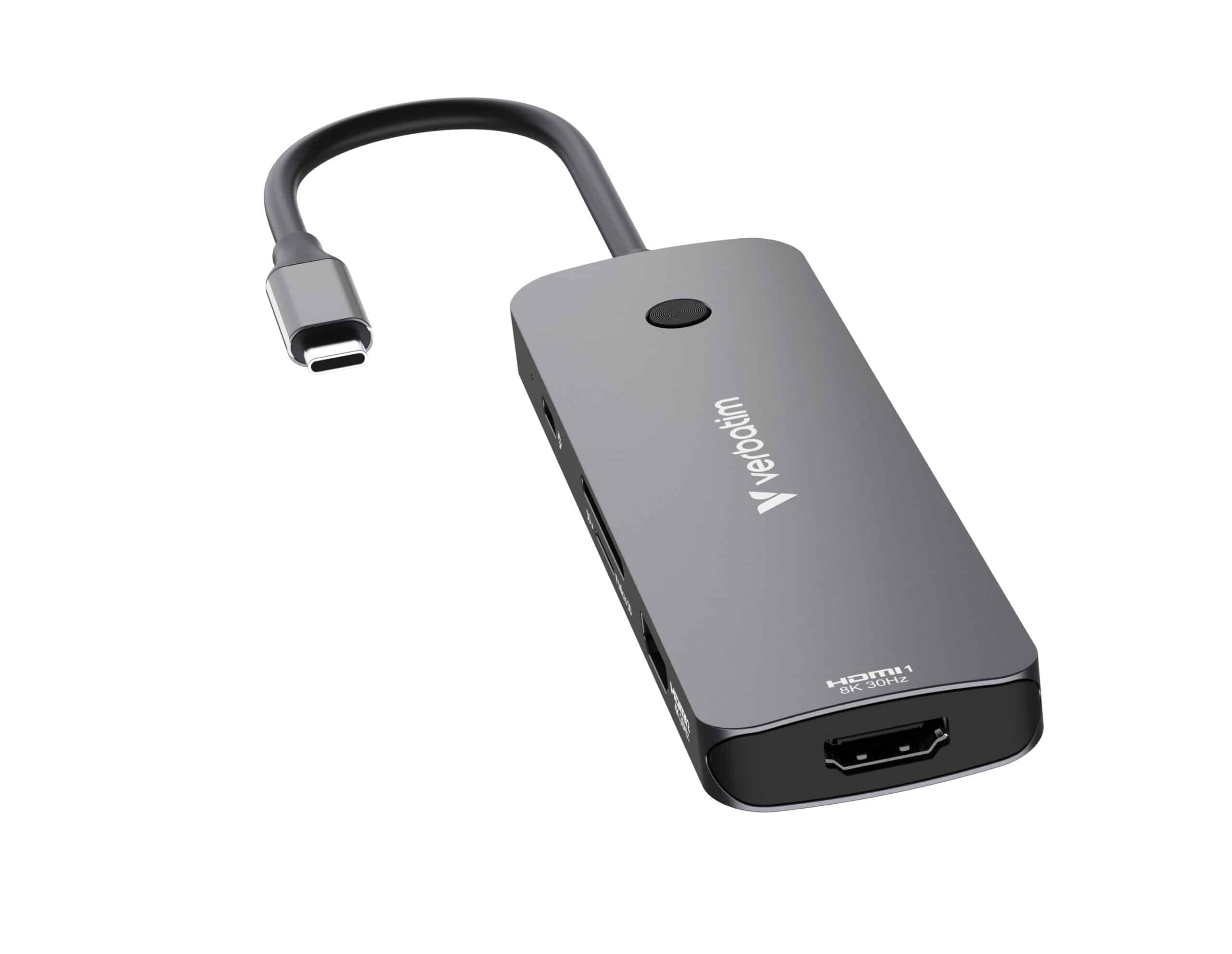 Verbatim CMH-08 USB Type-C 5000 Mbit/s Zilver - Afbeelding 4