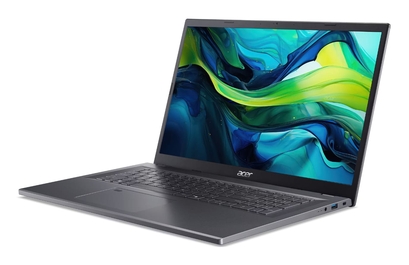 Acer Aspire 17 Pro A17-51M-77XW Intel® Core™ i7 i7-13620H Laptop 43,9 cm (17.3") Full HD 16 GB LPDDR5-SDRAM 512 GB SSD Wi-Fi 6E (802.11ax) Windows 11 Pro Grijs - Afbeelding 4