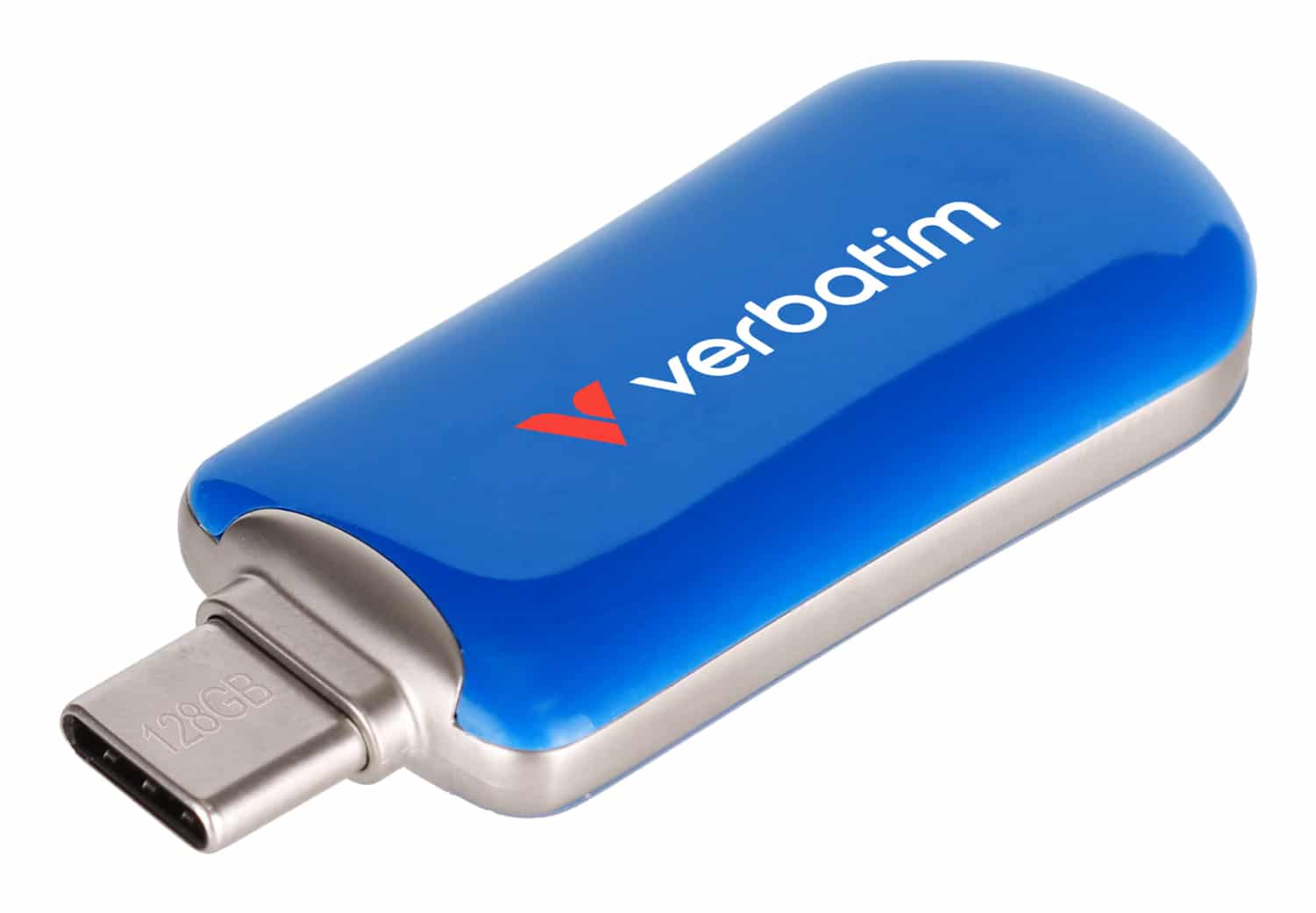 Verbatim 30233 USB flash drive 128 GB USB Type-C 3.2 Gen 1 (3.1 Gen 1) Blauw - Afbeelding 2