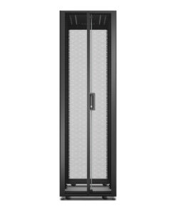 APC Easy Rack 600mm/42U/1200mm , with Roof, castors,feet and 4 Brackets, No Side panels,Bottom, black - Afbeelding 2