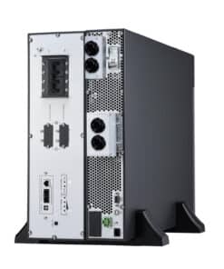 APC Easy UPS On-Line, 6kVA/6kW, Lithium-ion, Rack/Tower 5U, 230V, 1 harde draad (1P+N+E) uitgang, Intelligente kaartsleuf, verlengde runtime, met railkit Stekkerdoos - Afbeelding 5