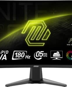 MSI MAG 27C6F computer monitor 68,6 cm (27") 1920 x 1080 Pixels Full HD LCD Zwart