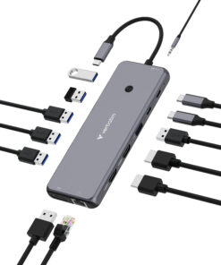 Verbatim USB-C Pro multipoort-hub CMH-13: 13 poorten