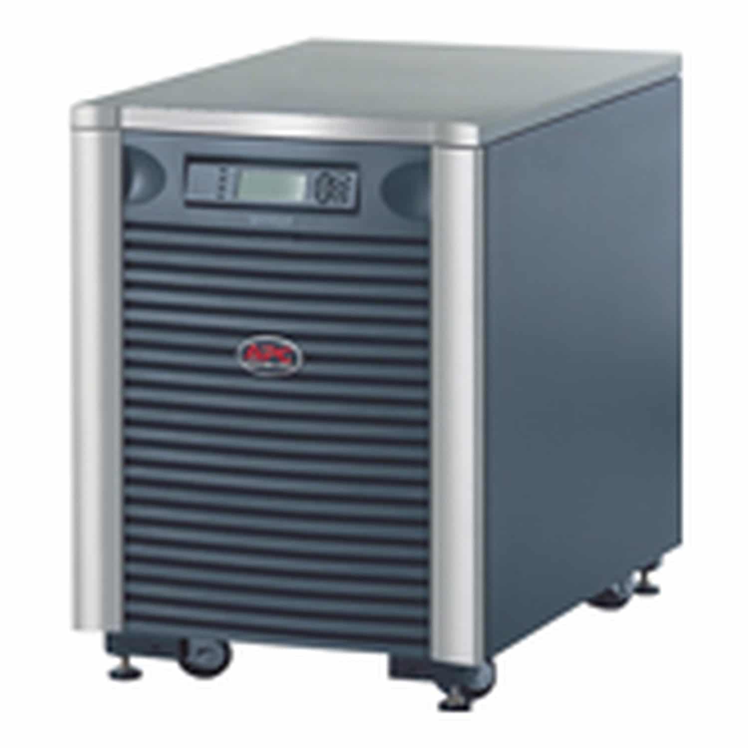 APC Symmetra LX 8kVA schaalbaar tot 8kVA N+1 Tower, 220/230/240 of 380/400/415V Stekkerdoos