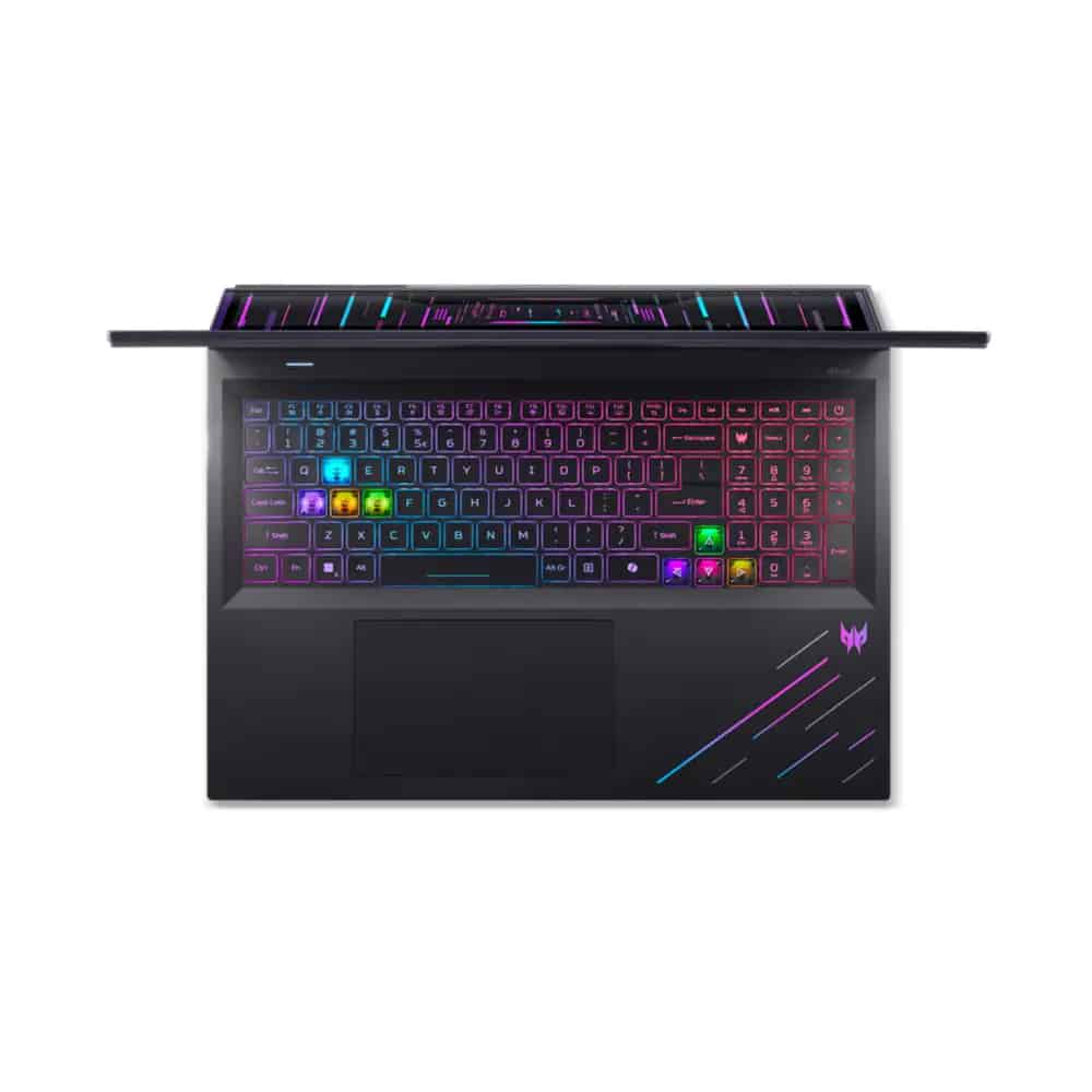 Acer Predator Helios 18 AI PH18-73-9462 Intel Core Ultra 9 275HX Laptop 45,7 cm (18") WQXGA 64 GB DDR5-SDRAM 3 TB SSD NVIDIA GeForce RTX 5080 Wi-Fi 7 (802.11be) Windows 11 Home Zwart - Afbeelding 6