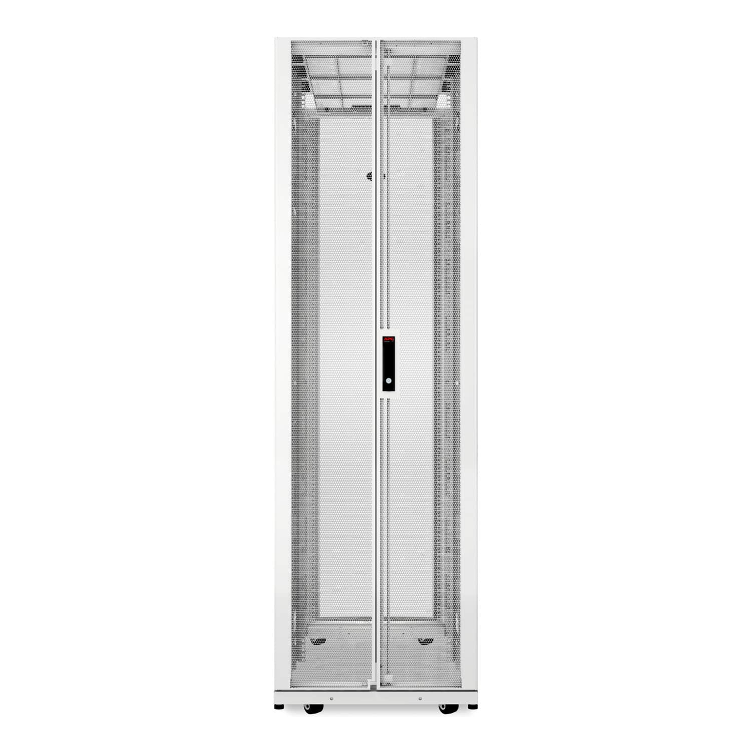 APC NetShelter SX 42U 750mm brede x 1200mm diepe netwerkbehuizing met zijden, wit - Afbeelding 8
