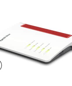 Box FRITZ 7630 EDITION INTERNATIONAL draadloze router 2.5 Gigabit Ethernet Dual-band (2.4 GHz / 5 GHz) Wit, Rood