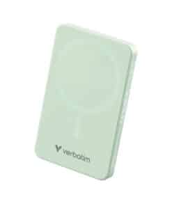 Verbatim Charge 'n' Go Essentials Magnetische draadloze powerbank 5000 mAh Groen