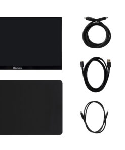 Verbatim 49591 computer monitor 35,6 cm (14") 1920 x 1080 Pixels Full HD LCD Touchscreen Zwart - Afbeelding 3