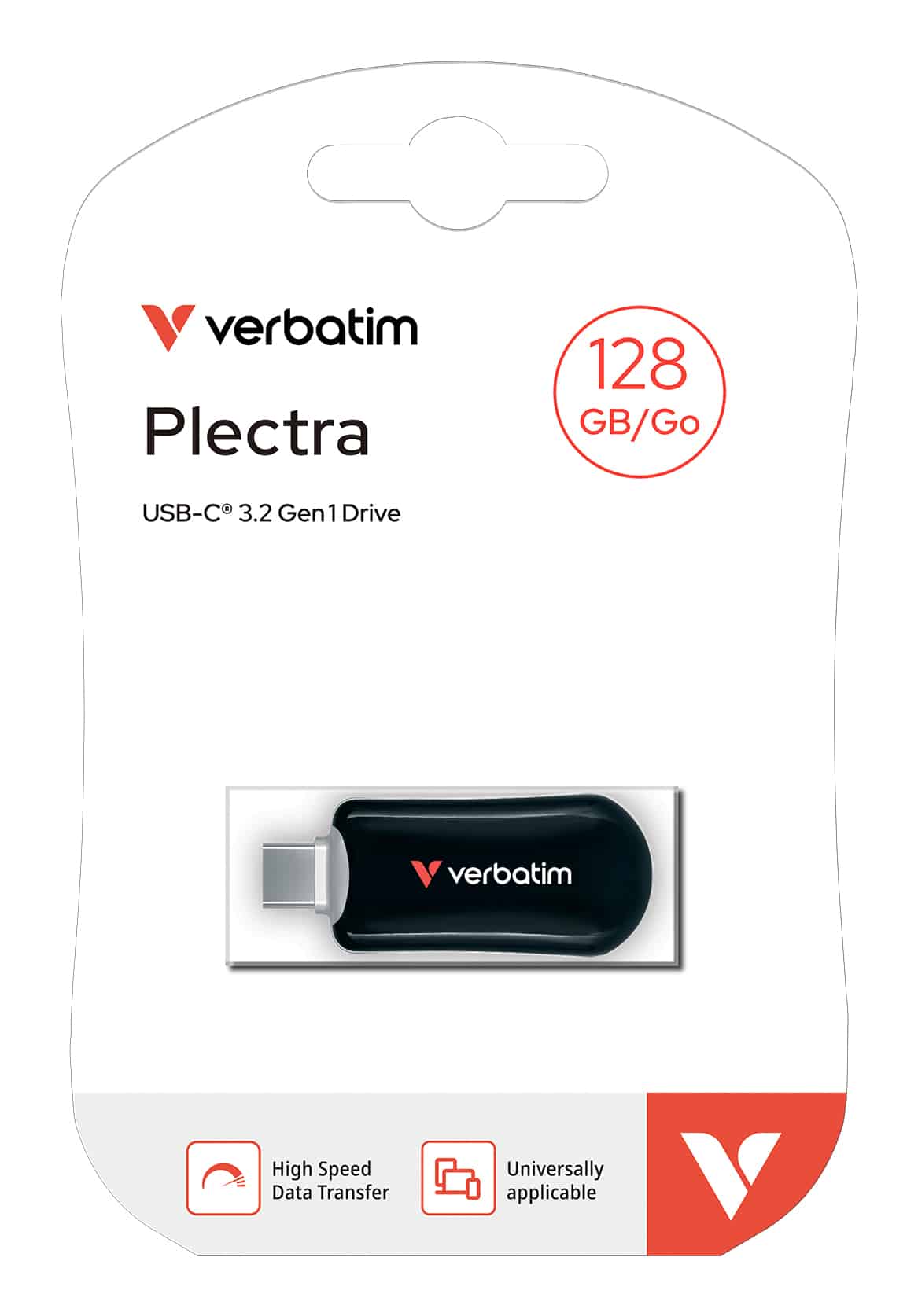 Verbatim 30225 USB flash drive 128 GB USB Type-C 3.2 Gen 1 (3.1 Gen 1) Zwart - Afbeelding 4