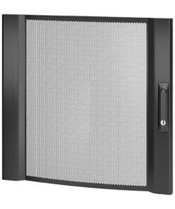 APC Netshelter SX 12U 600mm breed geperforeerde gebogen deur zwart