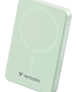 Verbatim Charge 'n' Go Essentials Magnetische draadloze powerbank 10000 mAh Groen