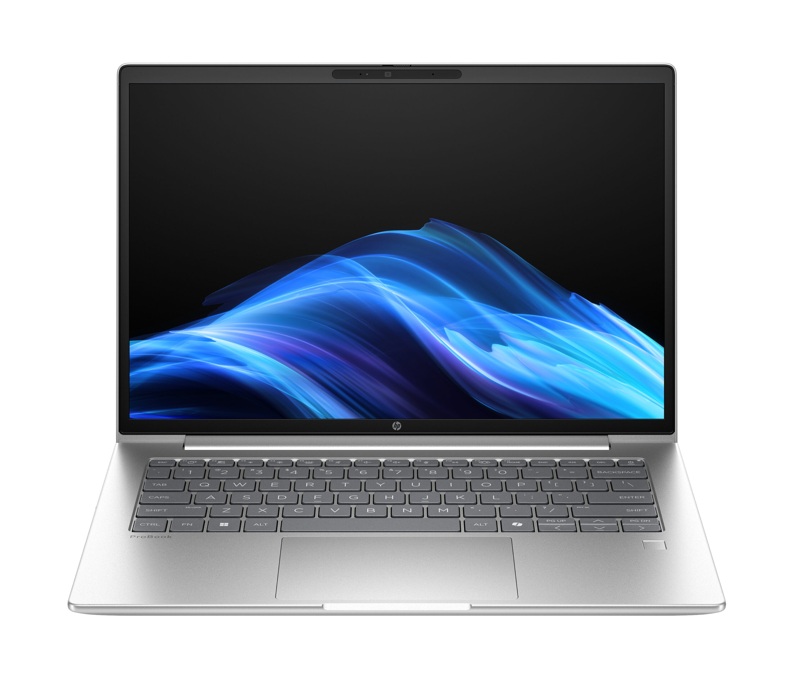 HP ProBook 4 G1a AI Wolf Pro Security Edition AMD Ryzen™ 7 250 Laptop 35,6 cm (14") WUXGA 16 GB DDR5-SDRAM 512 GB SSD Wi-Fi 6E (802.11ax) Windows 11 Pro AI PC Zilver