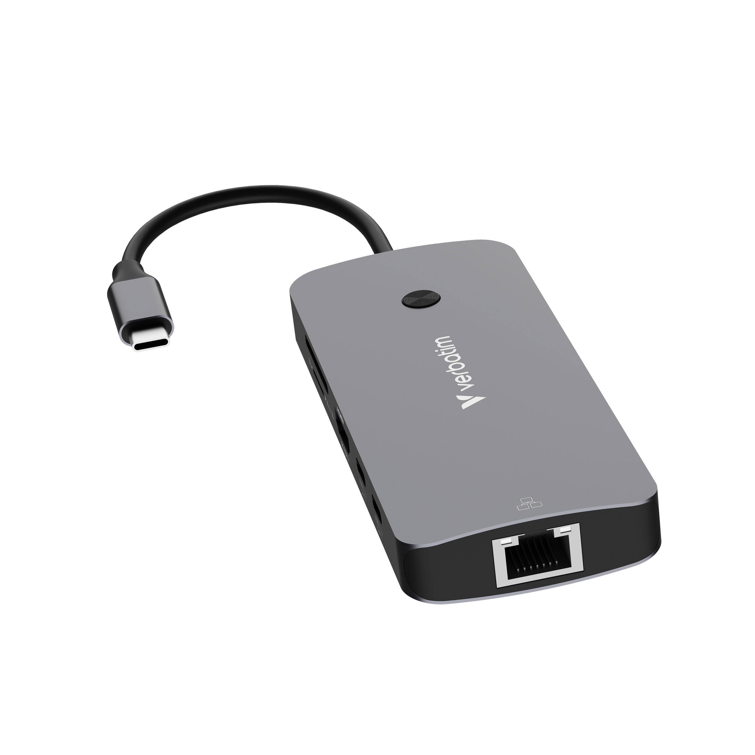 Verbatim CMH-09 USB Type-C 10000 Mbit/s Zilver - Afbeelding 4