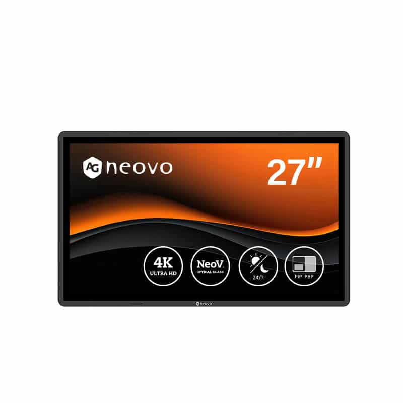 AG Neovo QX2702 bewakingsmonitor CCTV-monitor 68,6 cm (27") 3840 x 2160 Pixels