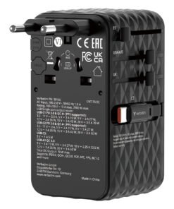 Verbatim Charge 'n' Travel 70W Universeel Zwart AC Snel opladen Binnen