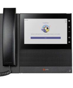 HP Poly CCX 600 zakelijke mediatelefoon voor Microsoft Teams met PoE-ondersteuning GSA/TAA