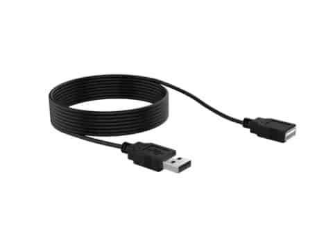 Yealink USB2-EXT-5M USB-kabel Zwart