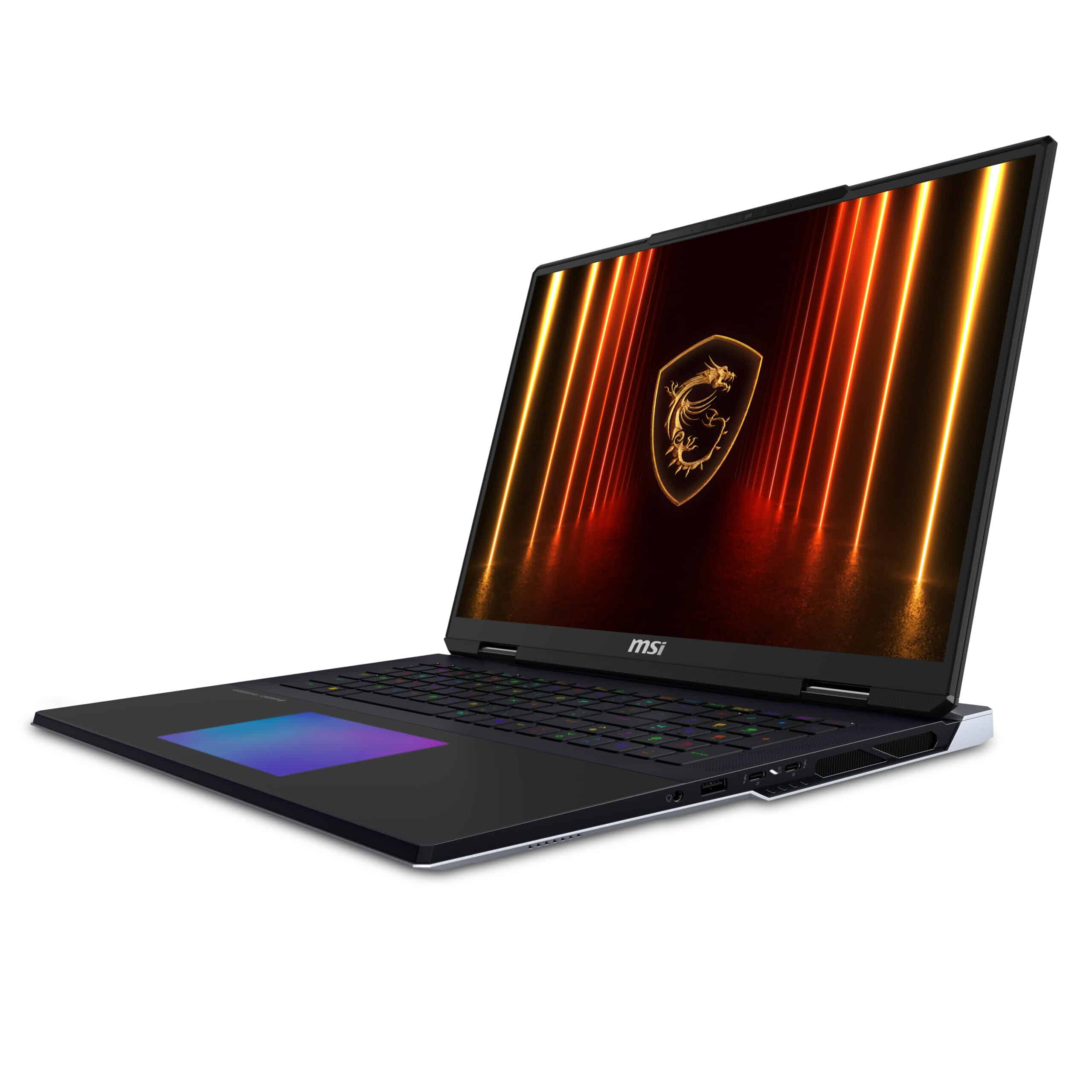 MSI Titan 18 HX AI A2XWJG-234NL Intel Core Ultra 9 285HX Laptop 45,7 cm (18") UHD+ 96 GB DDR5-SDRAM 6 TB SSD NVIDIA GeForce RTX 5090 Wi-Fi 7 (802.11be) Windows 11 Pro Zwart - Afbeelding 2
