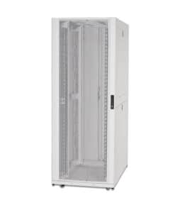 APC NetShelter SX 42U 750mm brede x 1200mm diepe netwerkbehuizing met zijden, wit - Afbeelding 4