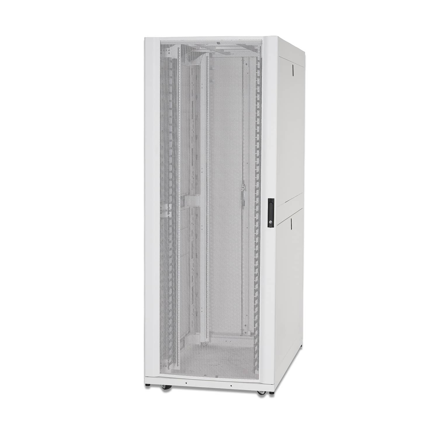 APC NetShelter SX 42U 750mm brede x 1200mm diepe netwerkbehuizing met zijden, wit - Afbeelding 4
