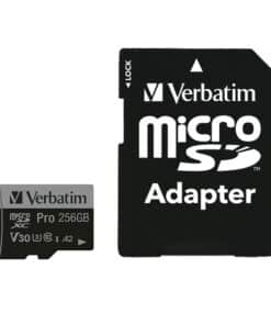 Verbatim Pro U3 256GB Micro SDXC Card - Afbeelding 2